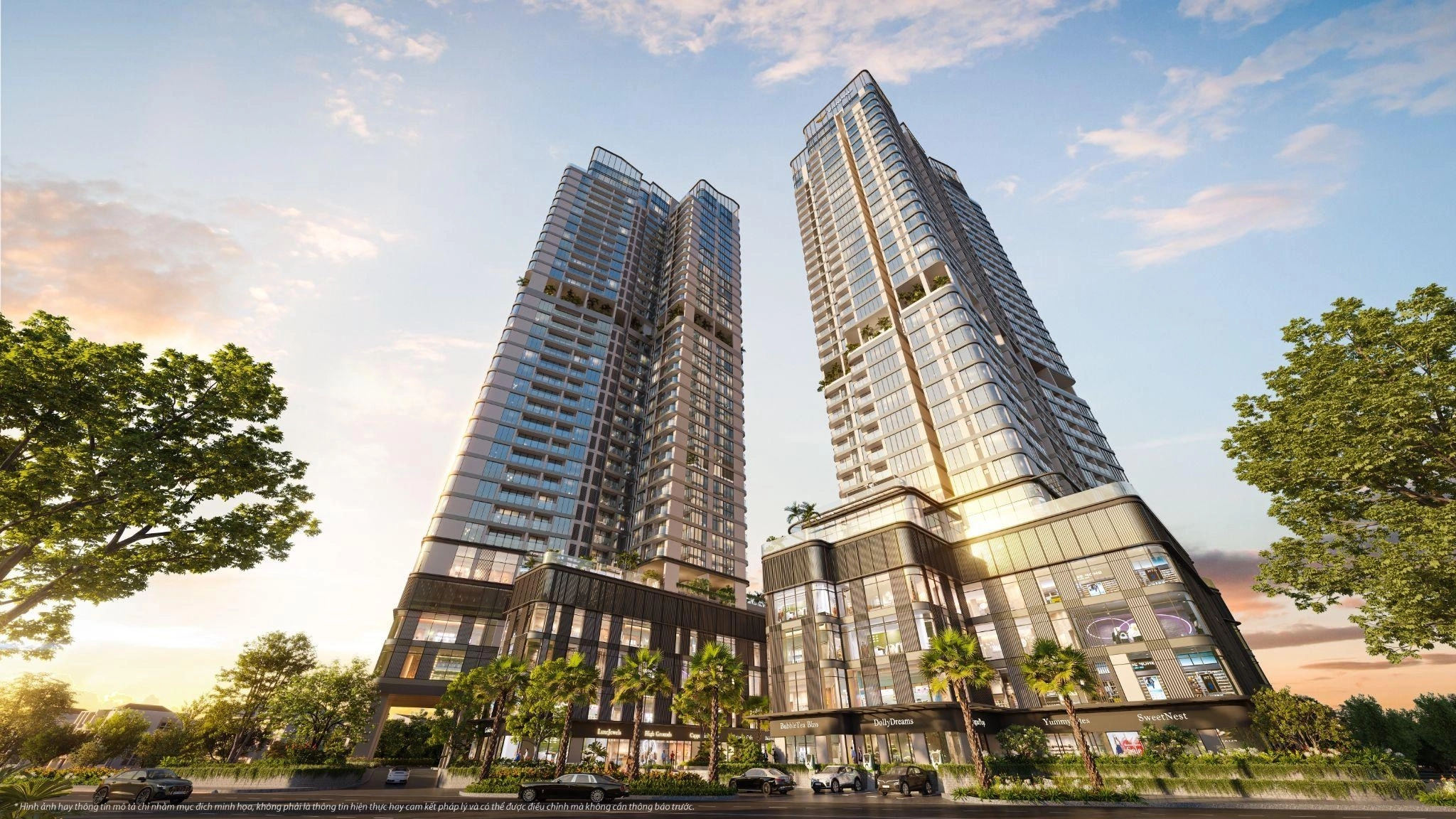 Tòa tháp đôi chung cư cao cấp Vlasta Premier