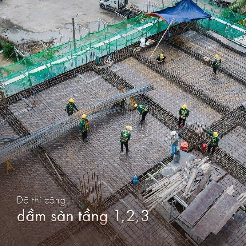 Tiến độ Vlasta Premier Tháng 7/2026 tháp A B lên tầng 4 (7)